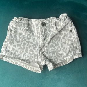 Cheetah print kids Guess Shorts